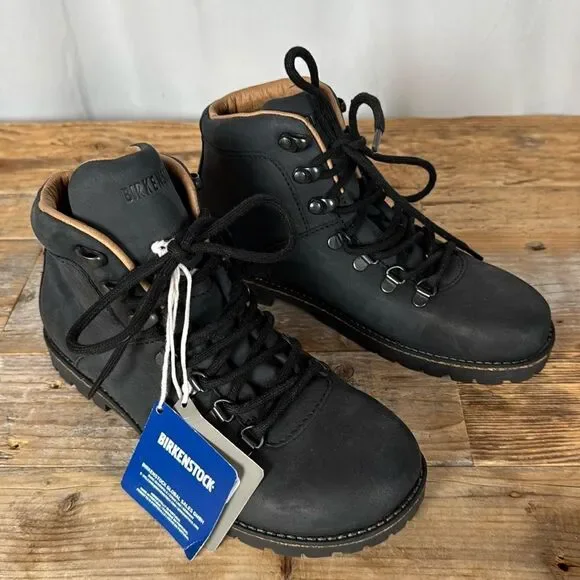 NWT Birkenstock Women’s Jackson Water Repellent Black Boots - 38/7 - Picture 5 of 13